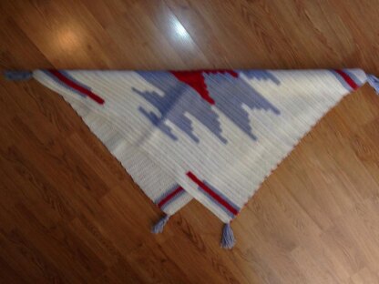 Gallup Saddle Blanket (center motif)