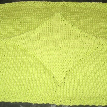 Ny Spillekort Ruder - New Playing card diamond - knitting pattern