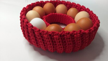 Crochet Easter Basket Pattern