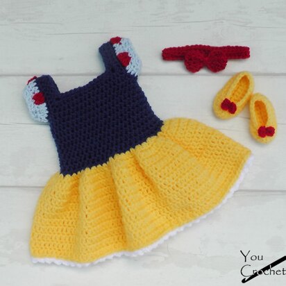 Snow White Dress Set