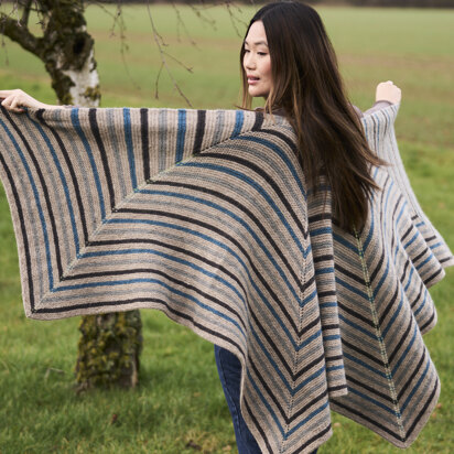 Karakul Cape in Rowan Moordale - Downloadable PDF