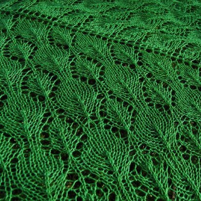 Verdant shawl