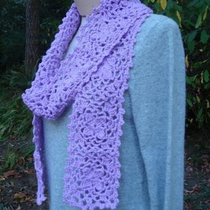 Tea Rose Dream Scarf - PA-325