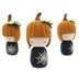 Pumpkin Kokeshi Doll