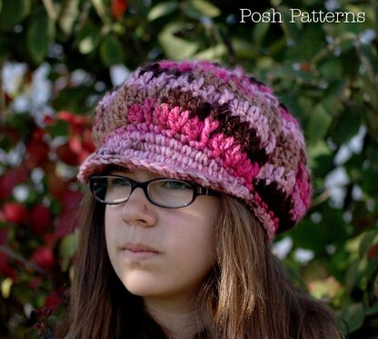 Apple Cap Slouchy Newsboy Hat 222