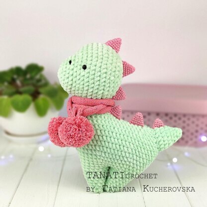 Crochet pattern “Plush DINO”