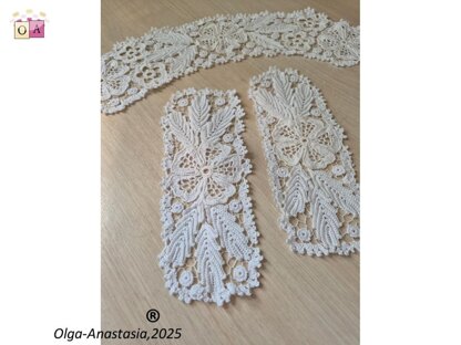 Irish Lace Collar & Cuffs