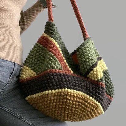 Multicolor Bag in Wool