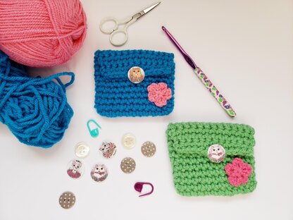 Flower Purse Crochet Pattern