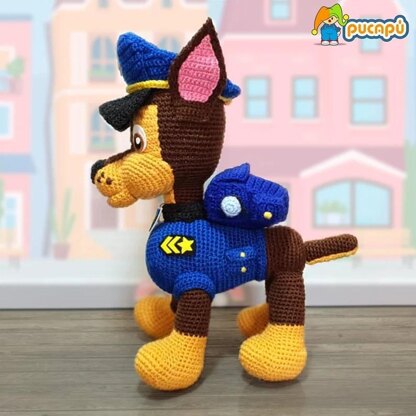 Chase Paw Patrol Amigurumi