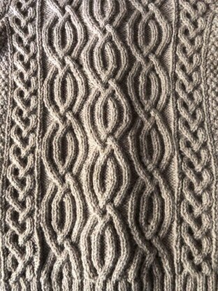 Carol's cardigan - Celtic Grace