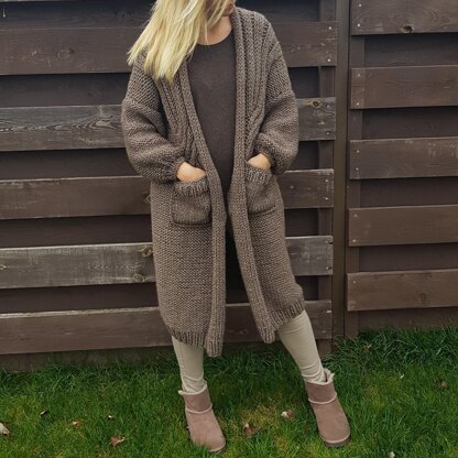 Autumn Path Coat-Cardigan