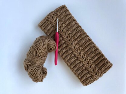 Crochet headband/ head wrap pattern PDF
