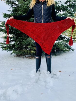 Jingle Ball Shawl