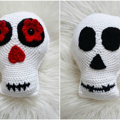 Simple Skull - Sugar Skull Reversible Softie