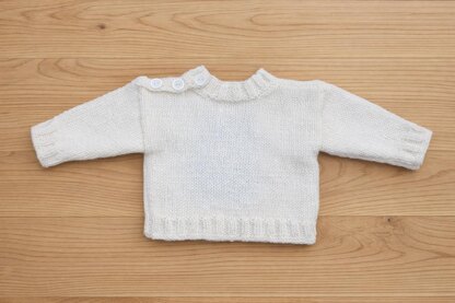 P023 Teddy Bear Motif Jumper