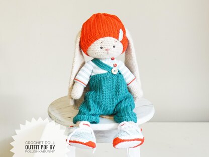 Crochet Pattern Doll Outfit Junior