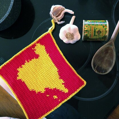 Spain Potholder