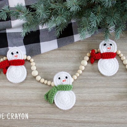 Snowman Garland