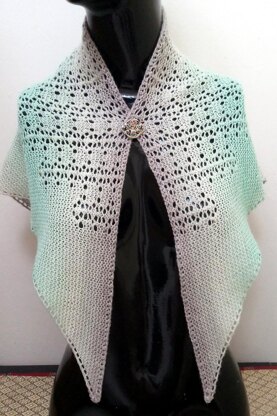 Shetland Eyelet Shawl