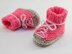 Strickanleitung - Baby Turnschuhe SNEAKERS - No.174