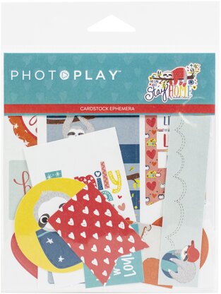 Photoplay Paper We Can Just Stay Home Ephemera Cardstock Die-Cuts - 630362