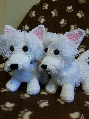 Westie Terrier Amigurumi