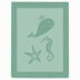 Sea blanket Knitting Pattern, Knit and Purl only