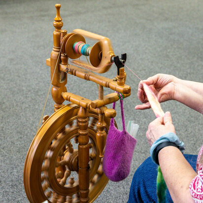 Introduction to Handspinning on a Wheel I - Summer 2024
