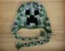 Graphed Beanie - Creeper