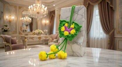 Butterfly & Flower Charm Bag Crochet Pattern – PDF + Video Tutorial