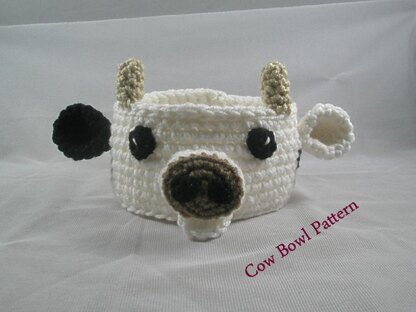 Cow Bowl / Container Pattern