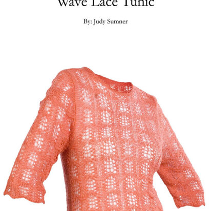 Wave Lace Tunic in Lorna's Laces Helen's Lace
