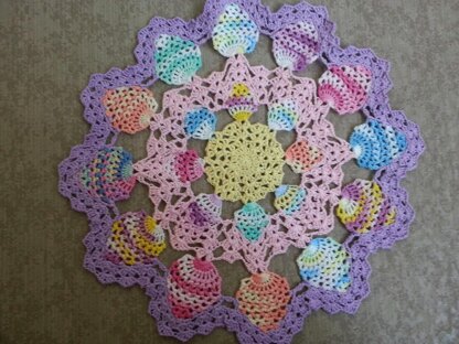 Candied Egg Doily