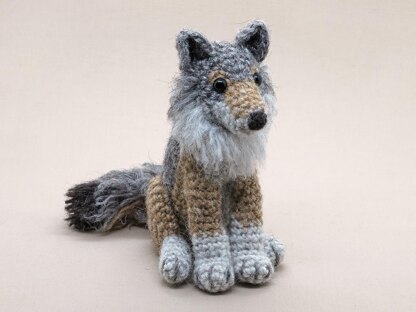 Winter Woolfie the realistic wolf