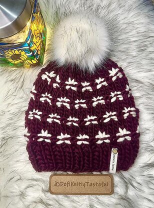 Flor de Lis Beanie