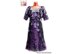 Crochet purple wedding dress