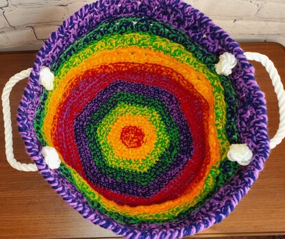 Stash the Rainbow Basket