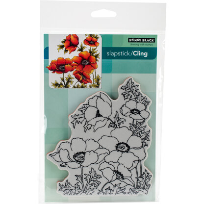 Penny Black Cling Stamps - Poppy Gems