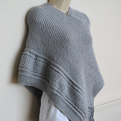 The Winding Lanes Poncho