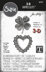 Sizzix 3-D Impresslits Embossing Folder - Lucky Love by Tim Holtz