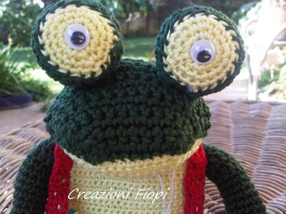 Amigurumi Osvaldo the Frog