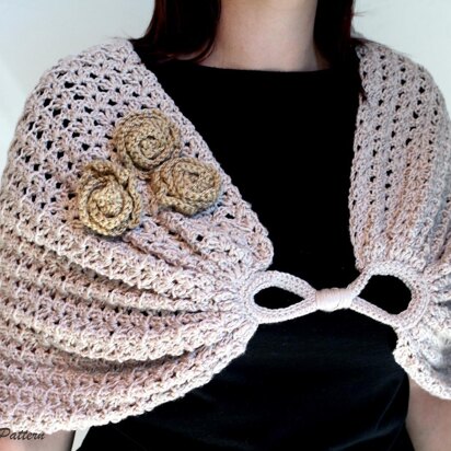 Cape with Tea Roses