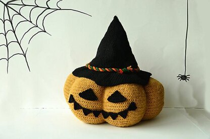 XL Jack O Lantern Crochet Pattern