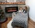 Rustic Farmhouse Plaid Throw