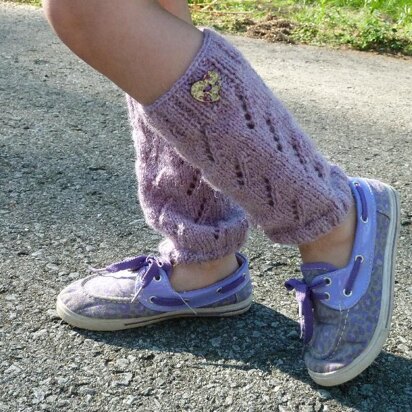 Leg warmers "Digitalis"