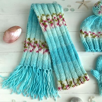 Hope Hat, Gloves and Scarf