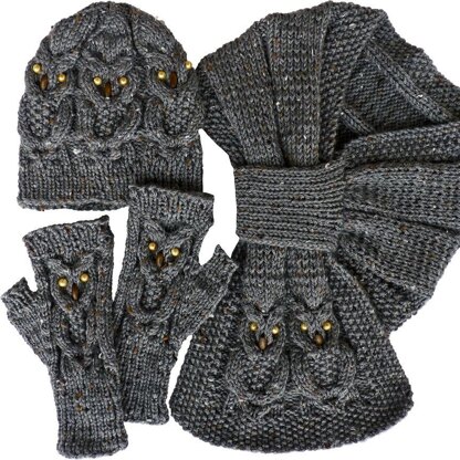 OWL Gloves, Hat & Scarf