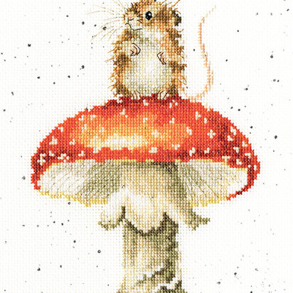 Bothy Threads He's a Fun-gi Kit - 26 x 26cm