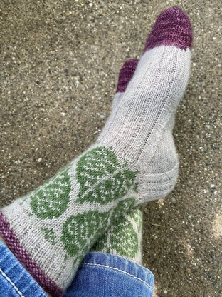 Love Leaf Socks